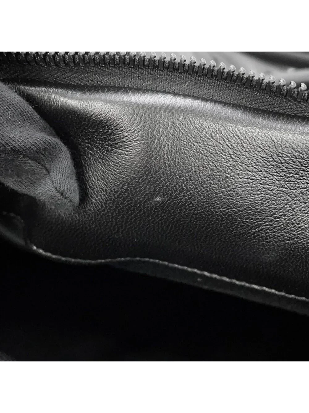Saint Laurent Paris Boston Bag Wide Logo Puffer Lambskin Black